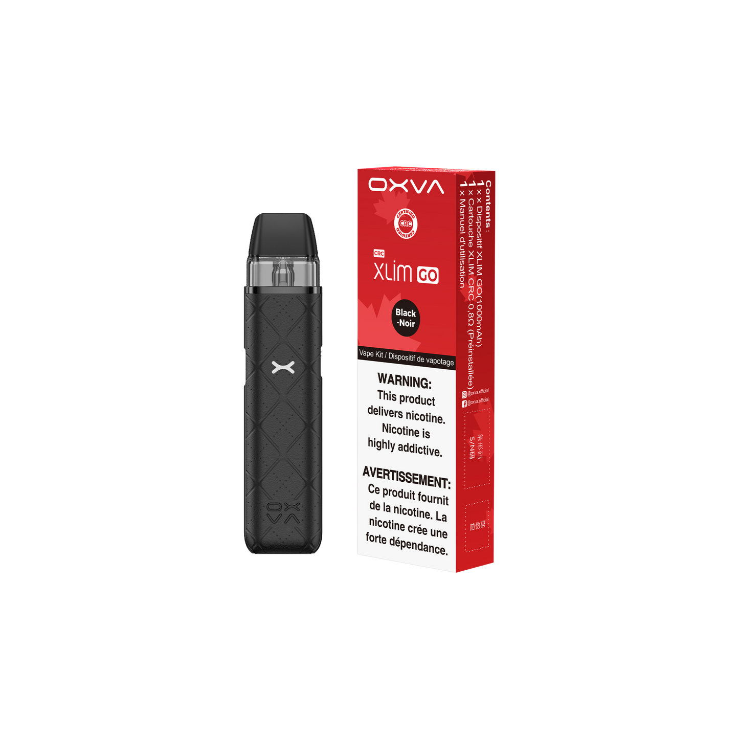 OXVA XLIM GO VAPING KIT