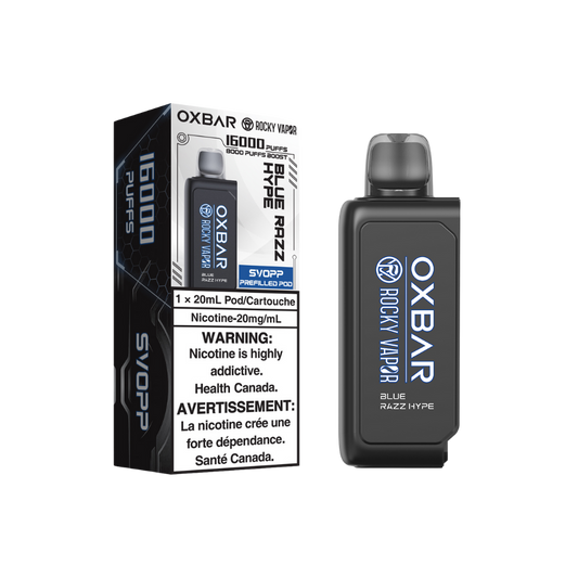 Svopp Oxbar Rocky Vapor (Prefilled Pods) - Blue Razz Hype