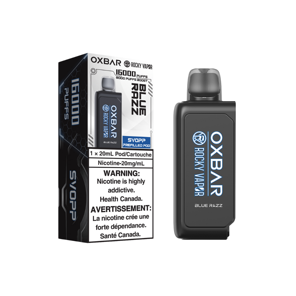 Svopp Oxbar Rocky Vapor (Prefilled Pods) - Blue Razz