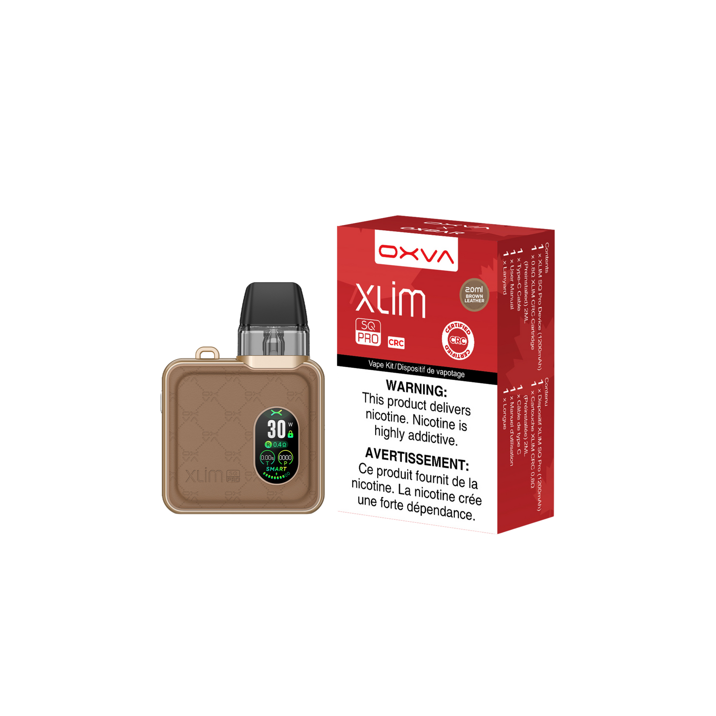 OXVA XLIM SQ PRO VAPE KIT