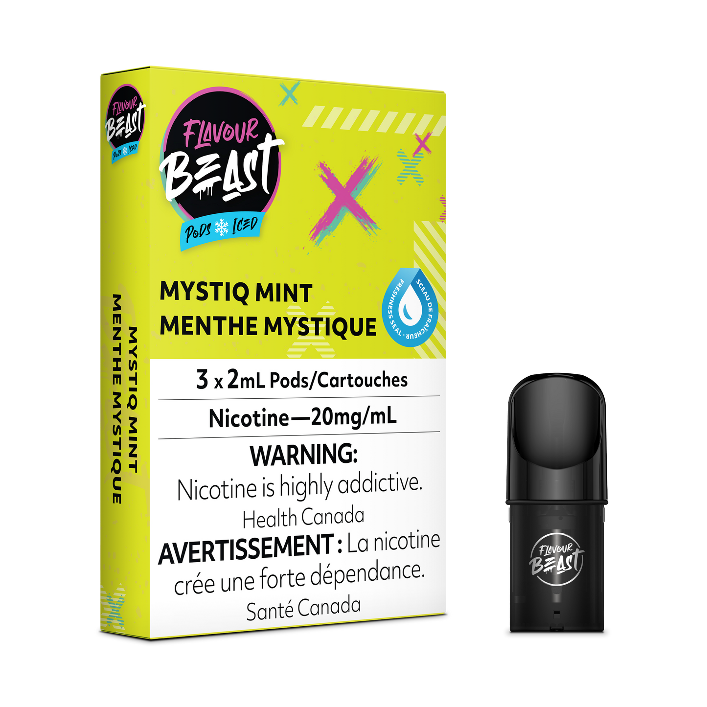 Flavour Beast Pods Mystiq Mint