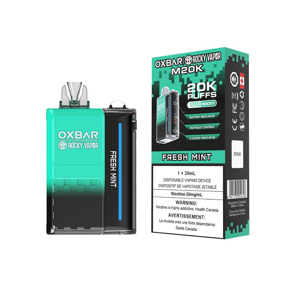 Oxbar Rocky Vapor M20K - Fresh Mint