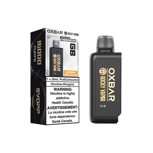 Svopp Oxbar Rocky Vapor (Prefilled Pods) - G B