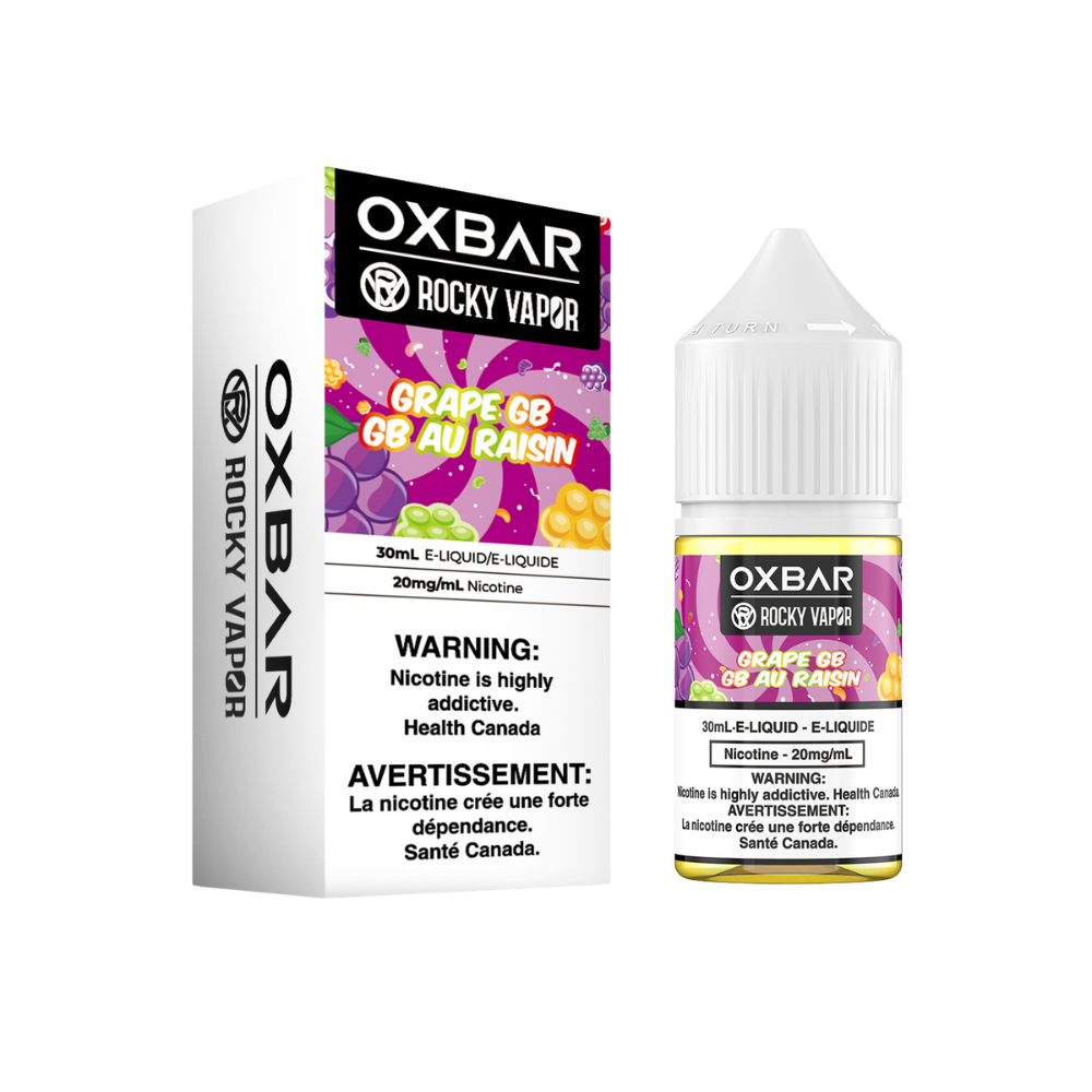 Oxbar Rocky Vapor E-liquids - Grape GB