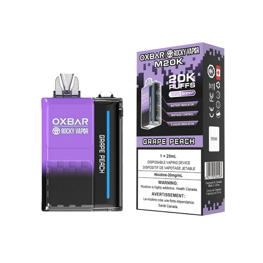 Oxbar Rocky Vapor M20K - Grape Peach