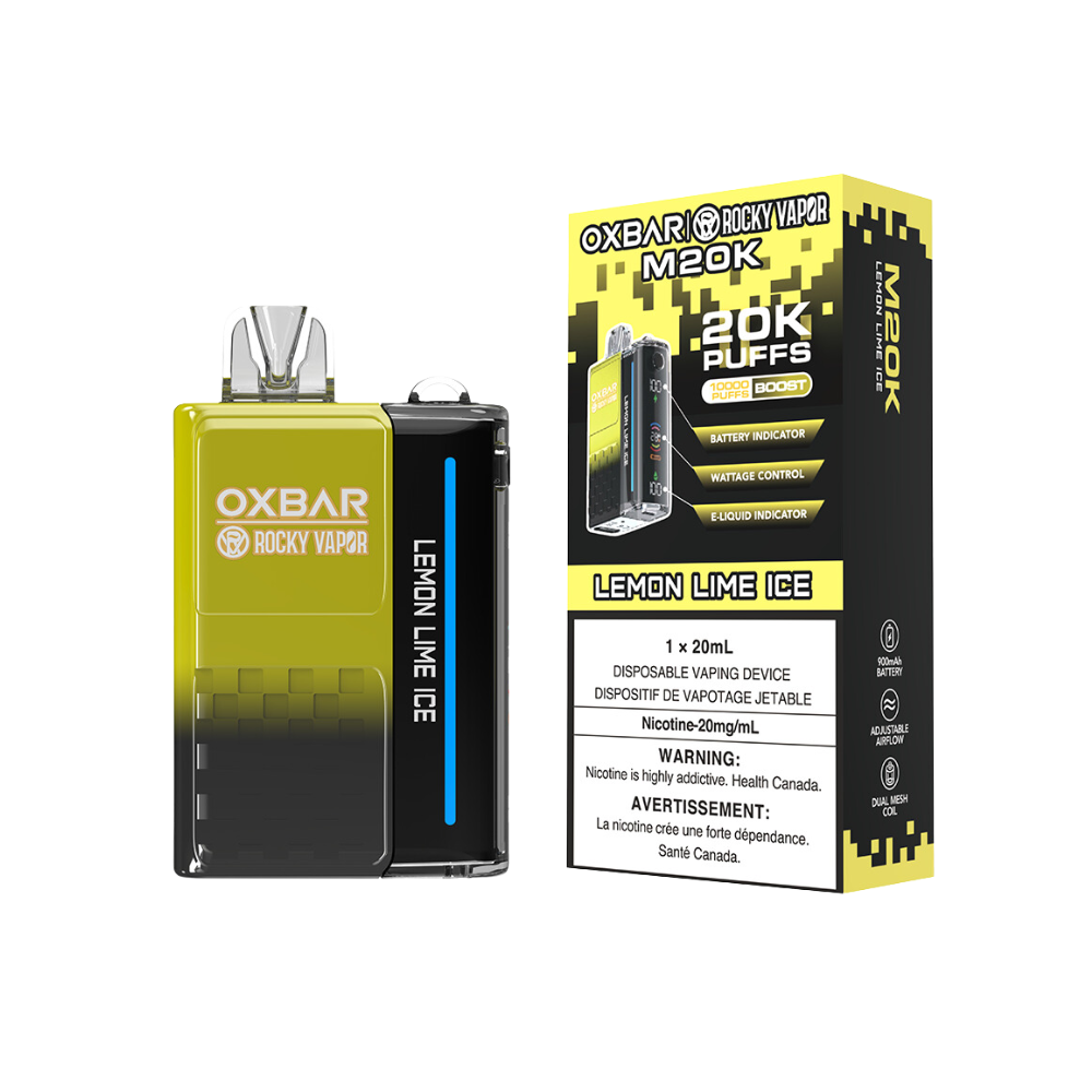 Oxbar Rocky Vapor M20K - Lemon Lime Ice