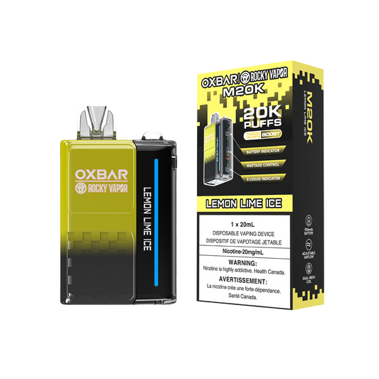 Oxbar Rocky Vapor M20K - Lemon Lime Ice