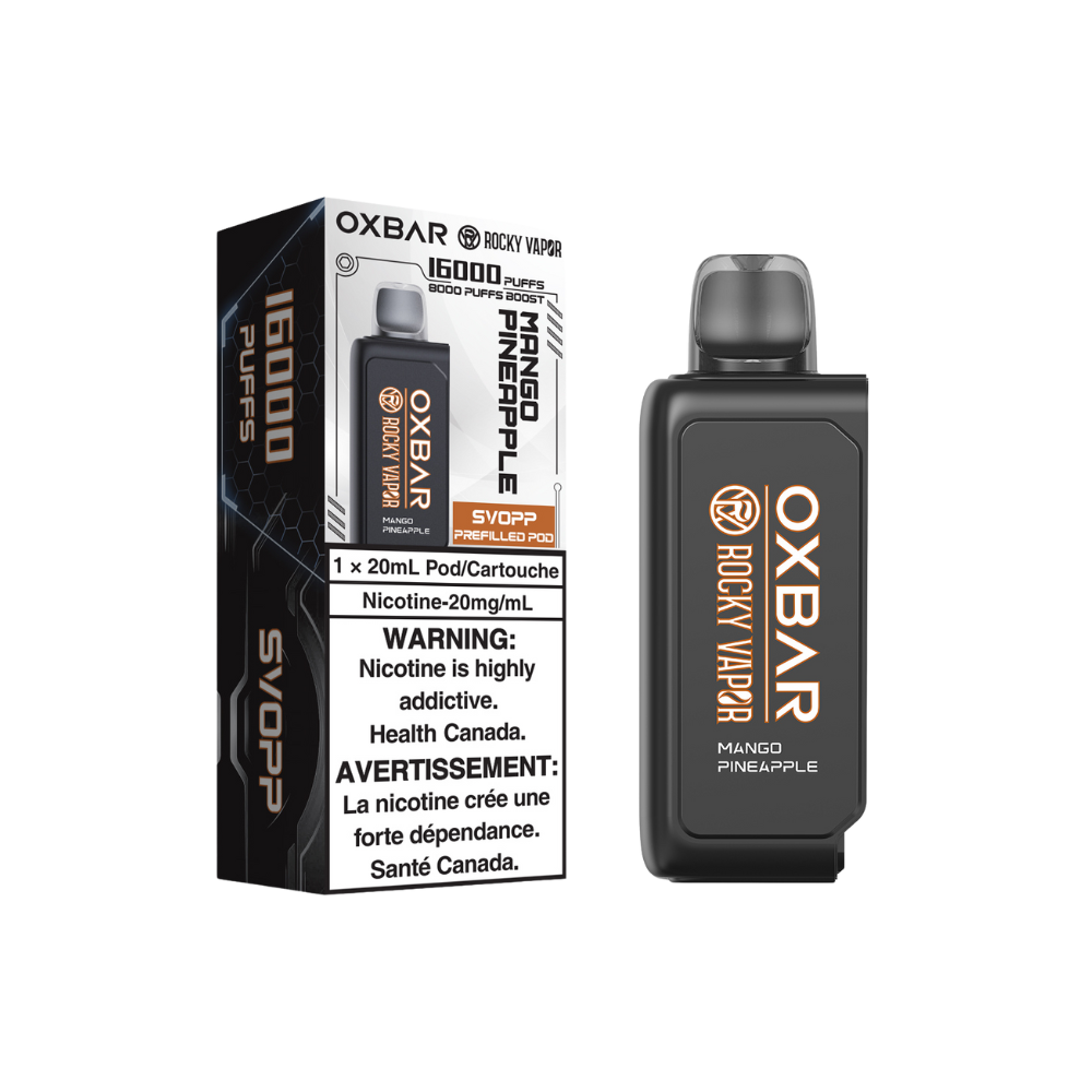 Svopp Oxbar Rocky Vapor (Prefilled Pods) - Mango Pineapple