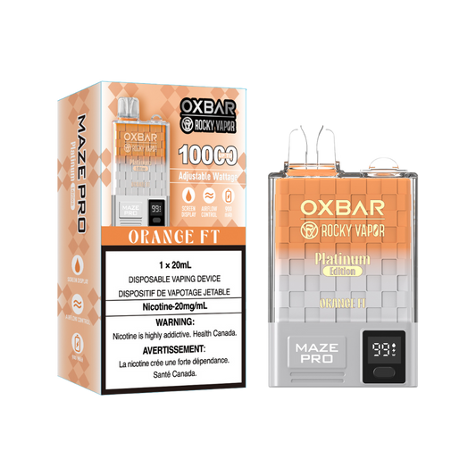 Oxbar Rocky Vapor Maze Pro - Orange FT