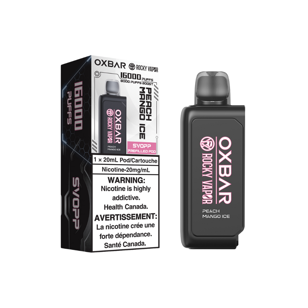 Svopp Oxbar Rocky Vapor (Prefilled Pods) - Peach Mango Ice