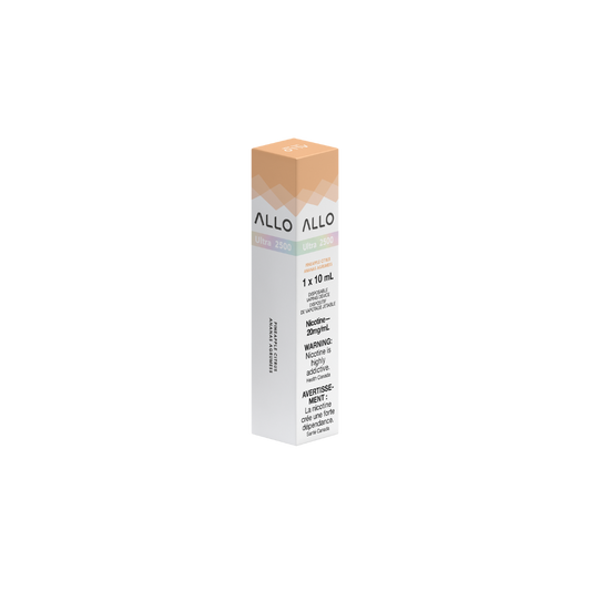 Allo Ultra 2500 Puffs Pineapple Citrus Rechargeable Disposable Vape 20Mg