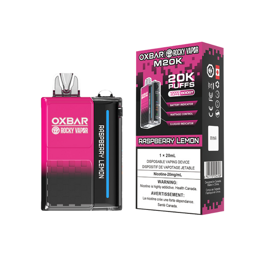 Oxbar Rocky Vapor M20K - Raspberry Lemon