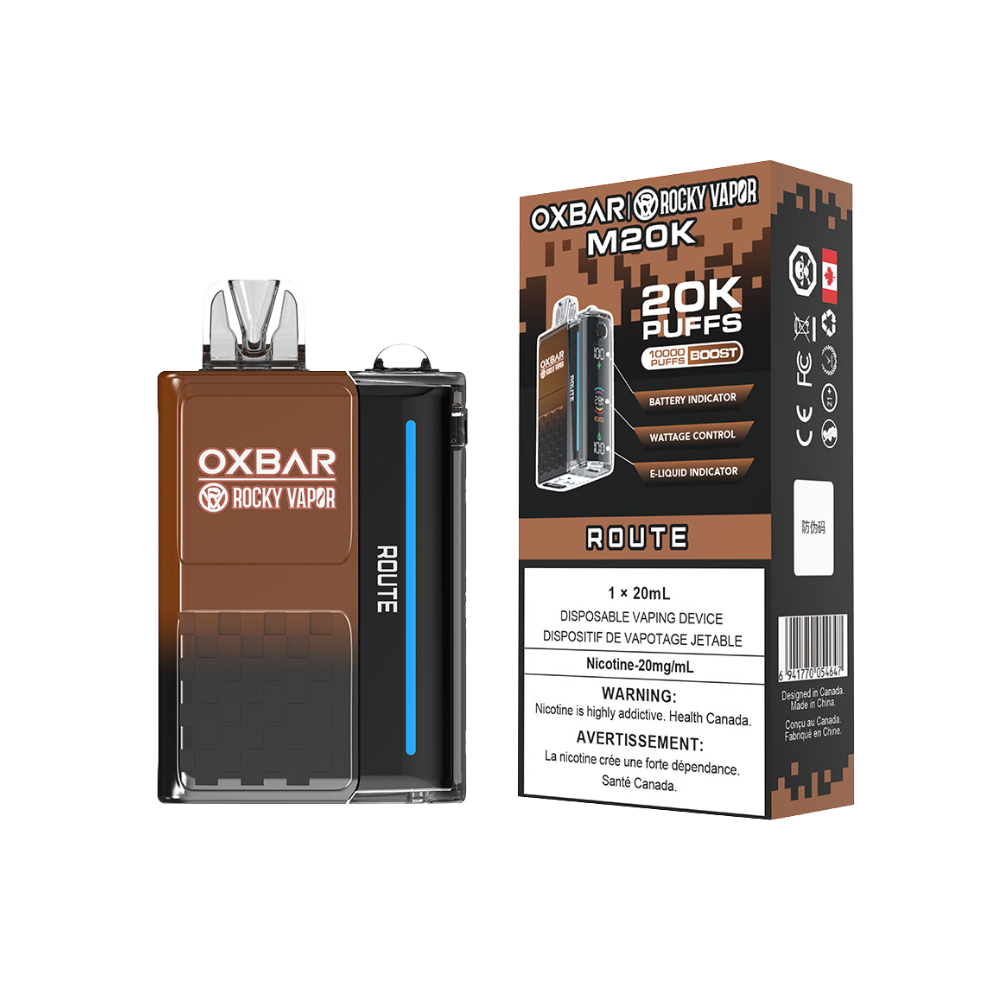 Oxbar Rocky Vapor M20K - Route