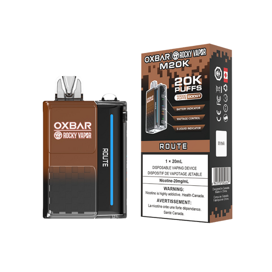 Oxbar Rocky Vapor M20K - Route