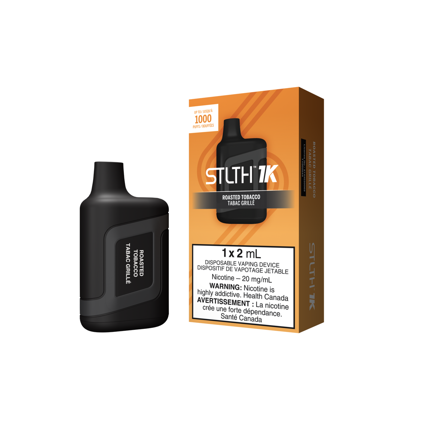 STLTH 1k Roasted Tobacco