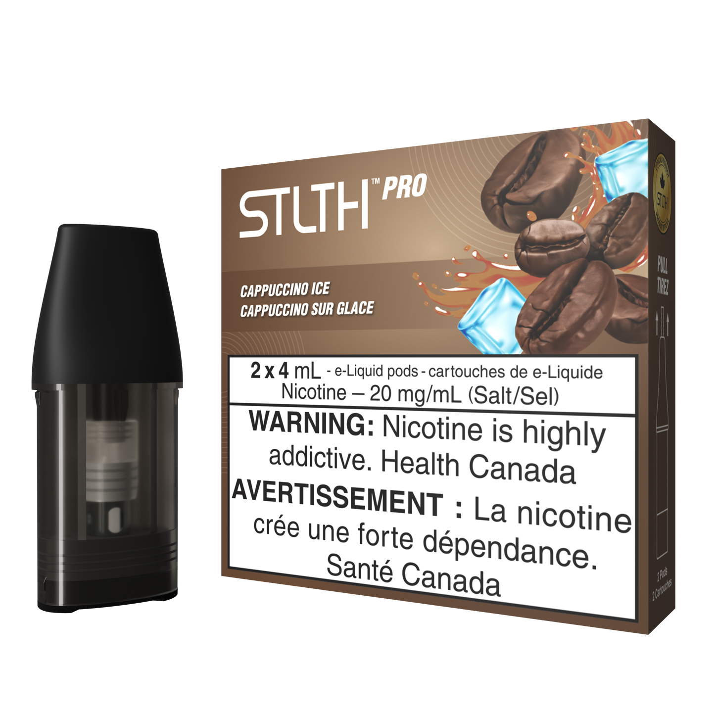 STLTH Pro Pods Cappuccino Ice