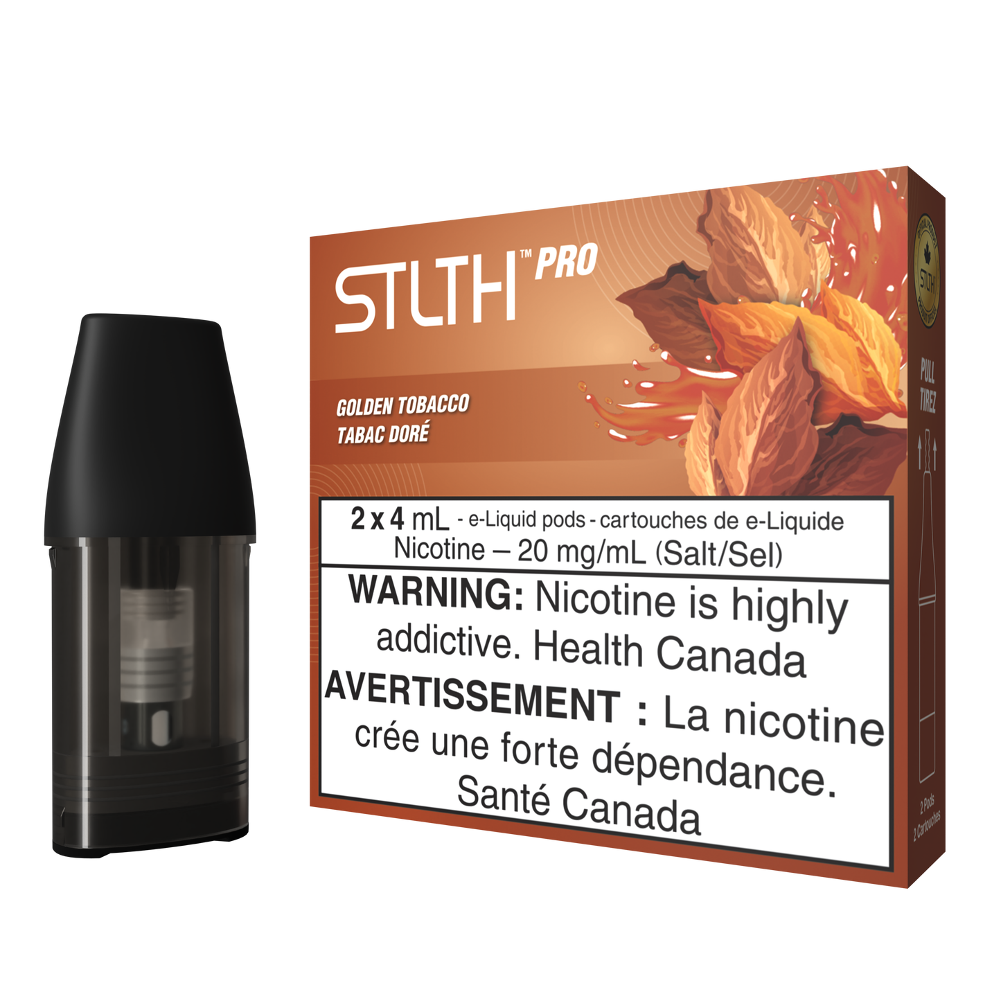 STLTH Pro Pods Golden Tobacco