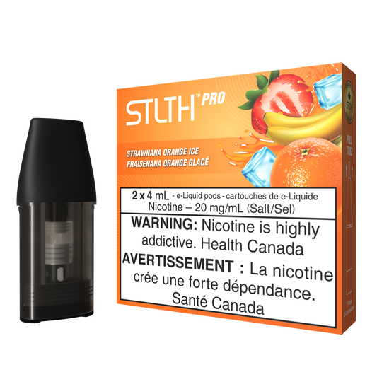 STLTH Pro Pods Strawnana Orange Ice