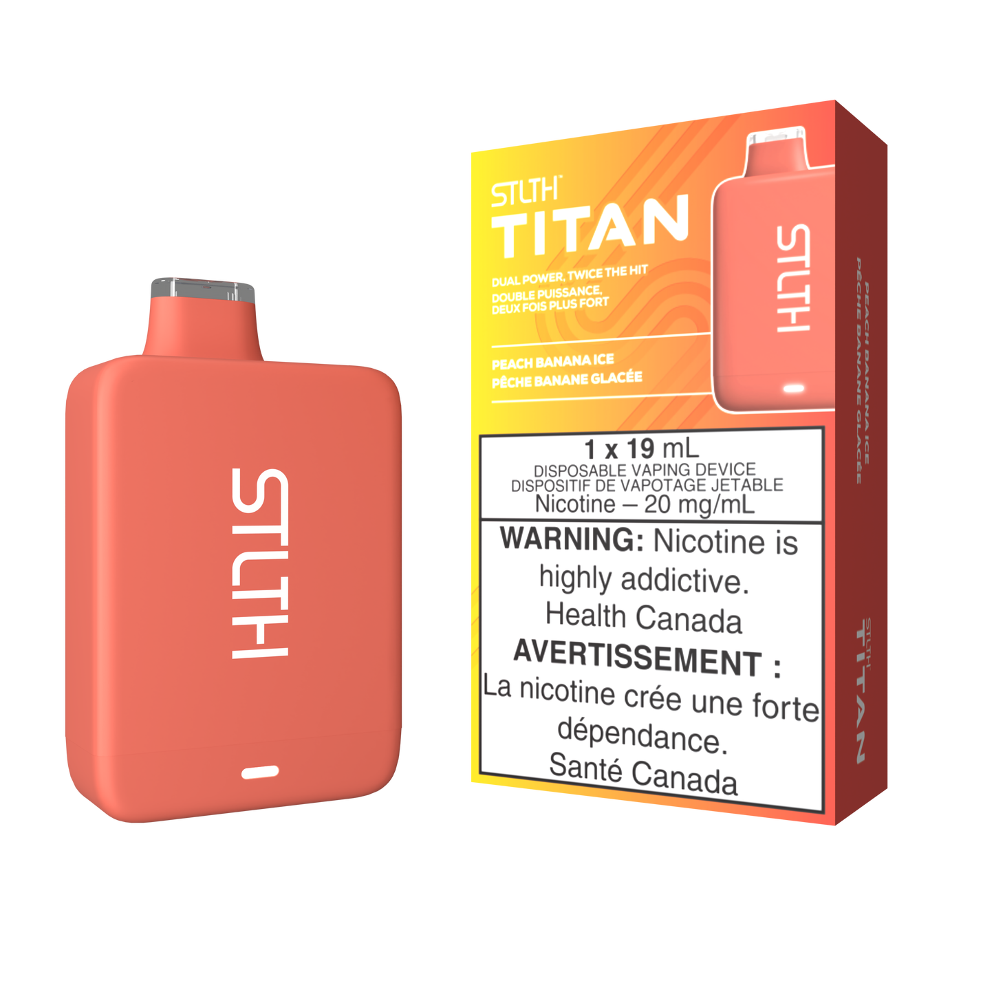 STLTH Titan 10K - Peach Banana Ice