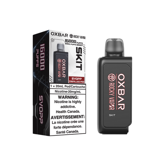 Svopp Oxbar Rocky Vapor (Prefilled Pods) - Skit