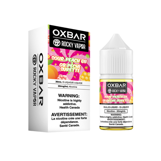 Oxbar Rocky Vapor E-liquids - Sour Peach GB