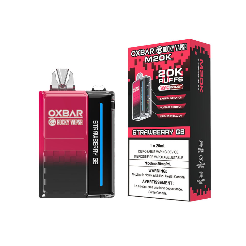 Oxbar Rocky Vapor M20K - Strawberry G B