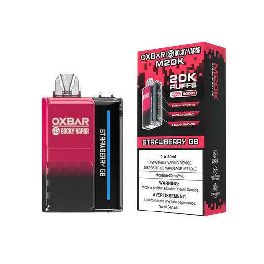 Oxbar Rocky Vapor M20K - Strawberry G B