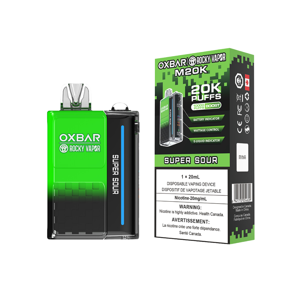 Oxbar Rocky Vapor M20K - Super Sour