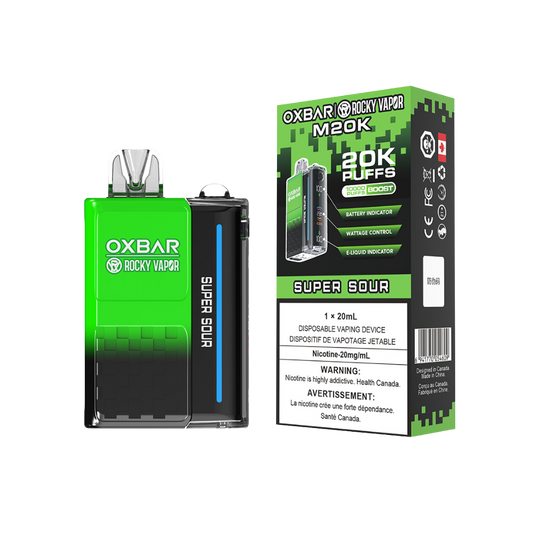 Oxbar Rocky Vapor M20K - Super Sour