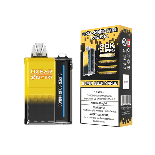 Oxbar Rocky Vapor M20K - Super Sour Mango