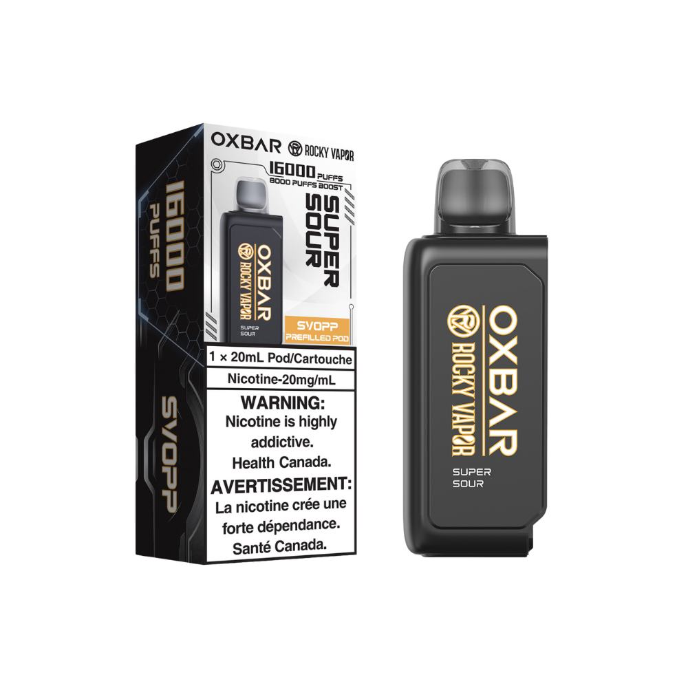 Svopp Oxbar Rocky Vapor (Prefilled Pods) - Super Sour