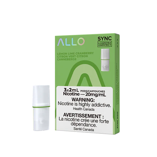 ALLO SYNC LEMON LIME CRANBERRY