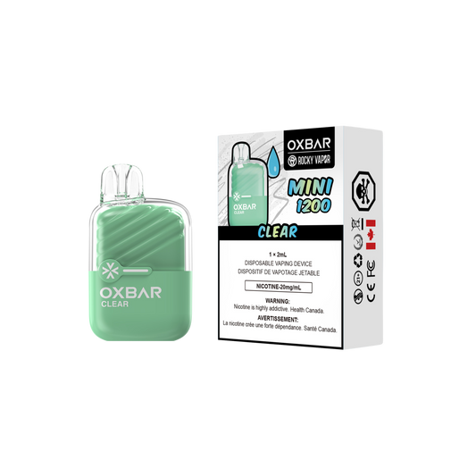 Oxbar Rocky Vapor Mini 1200 - Clear