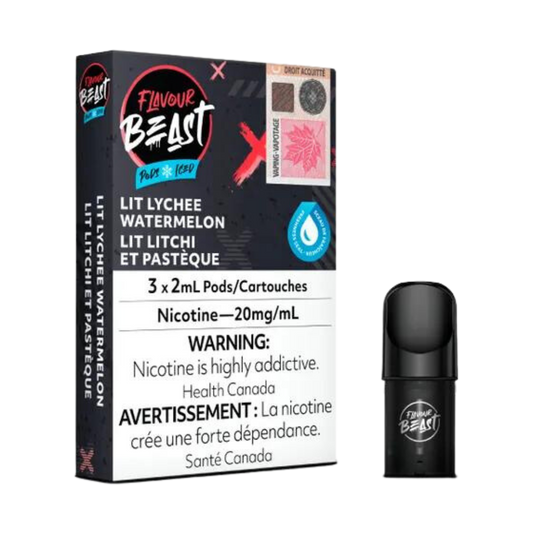 Flavour Beast Pods Lit Lychee Watermelon