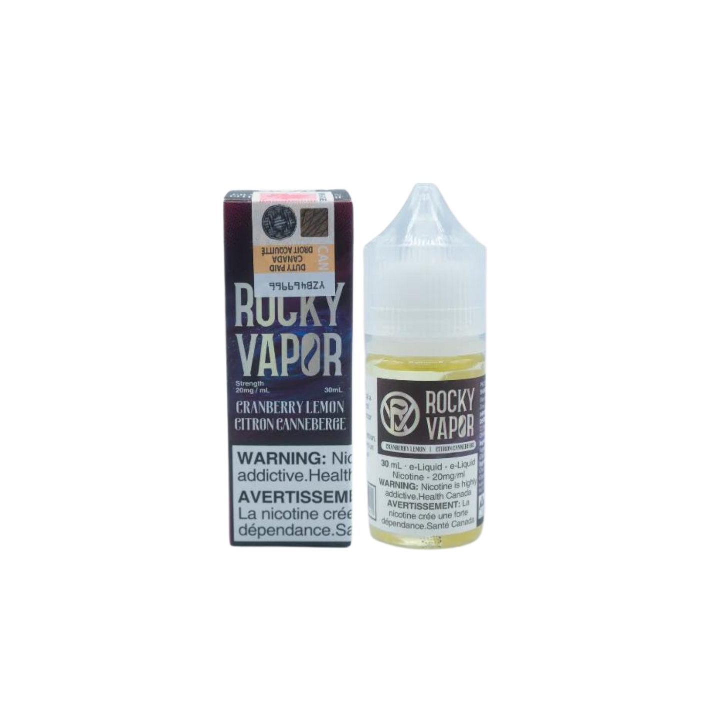 Rocky Vapor E-Liquid Cranberry Lemon