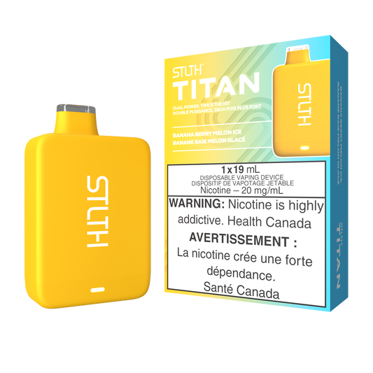 STLTH Titan 10K - Banana Berry Melon Ice