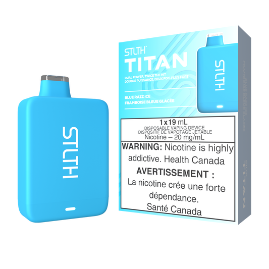 STLTH Titan 10K - Blue Razz Ice