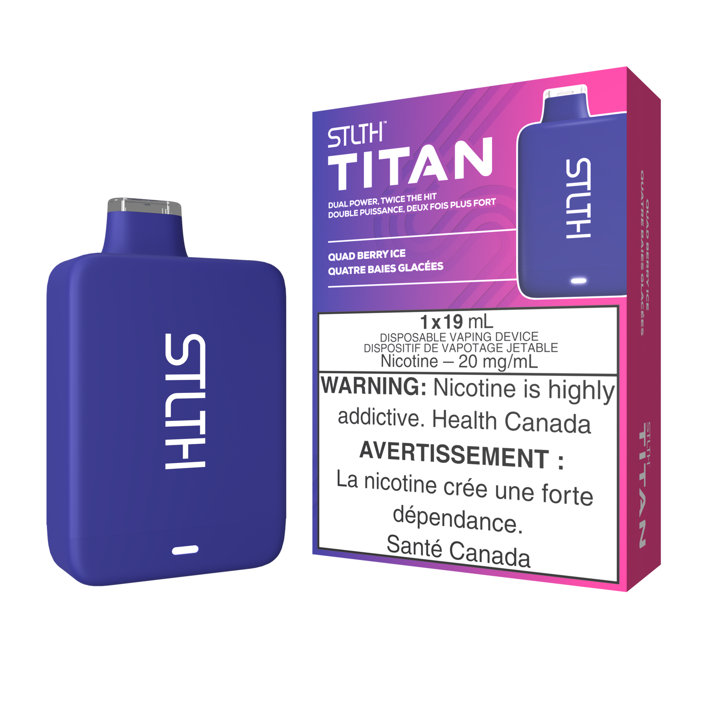 STLTH Titan 10K - Quad Berry Ice